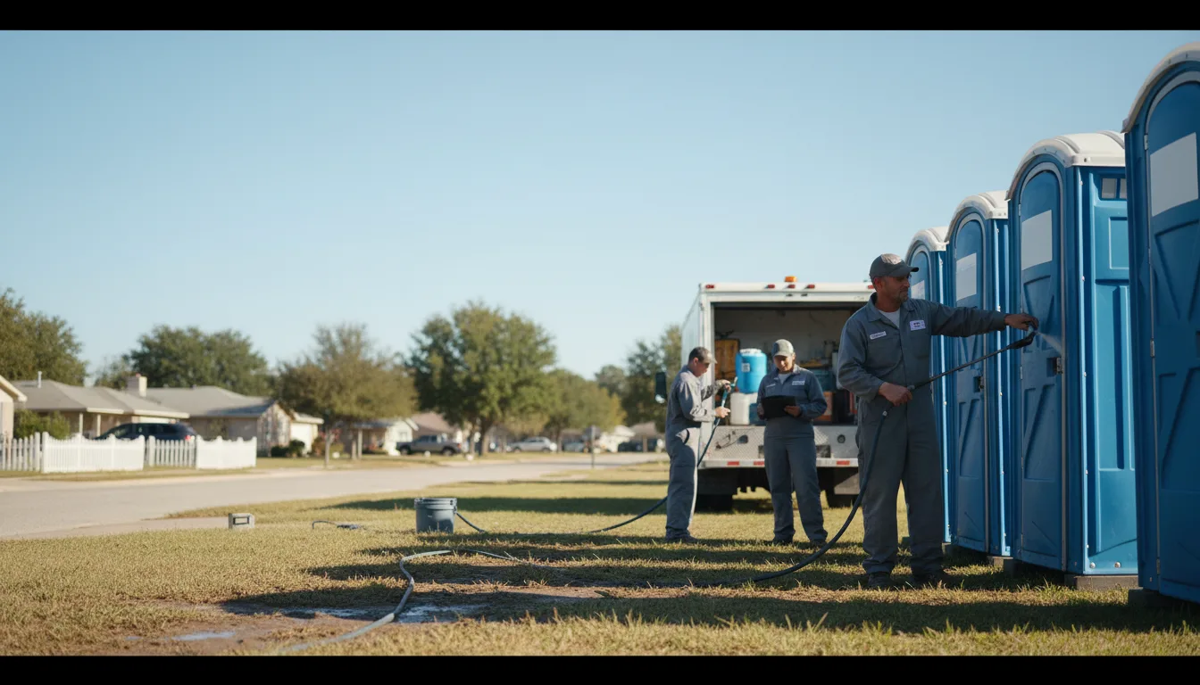 Long-Term Portable Toilet Rental in Vado, NM near me